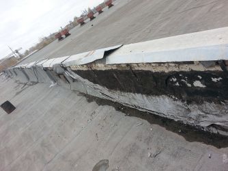 Вид кровли до ремонта